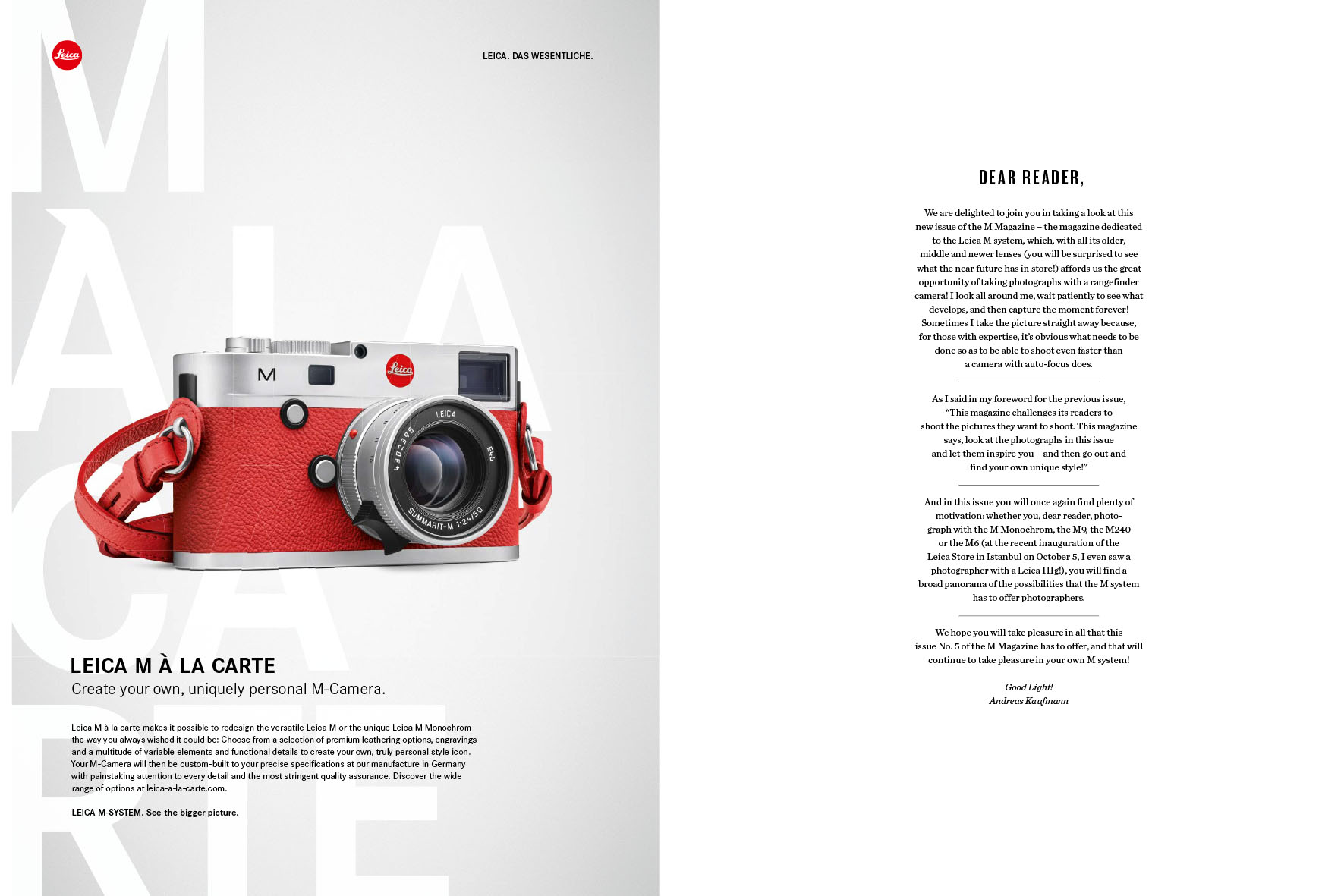 The Magazine for Leica M Photography